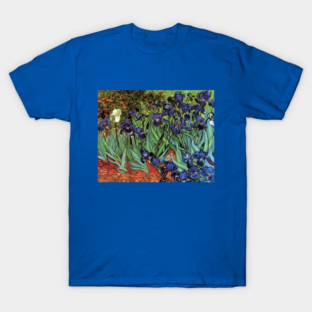 Irises by Vincent van Gogh T-Shirt by MasterpieceCafe